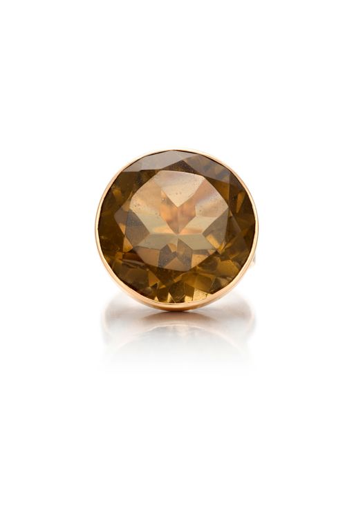 13k Gold Topaz Ring