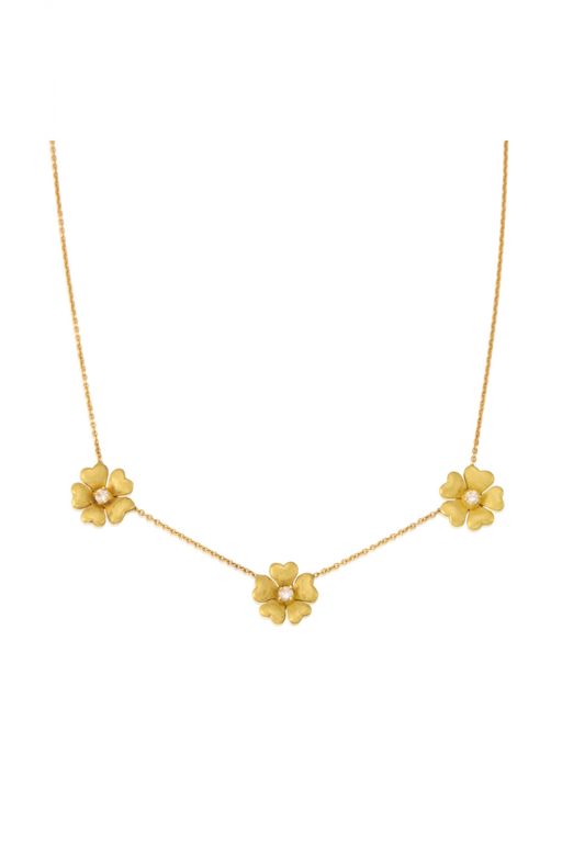 Gold Diamond Necklace