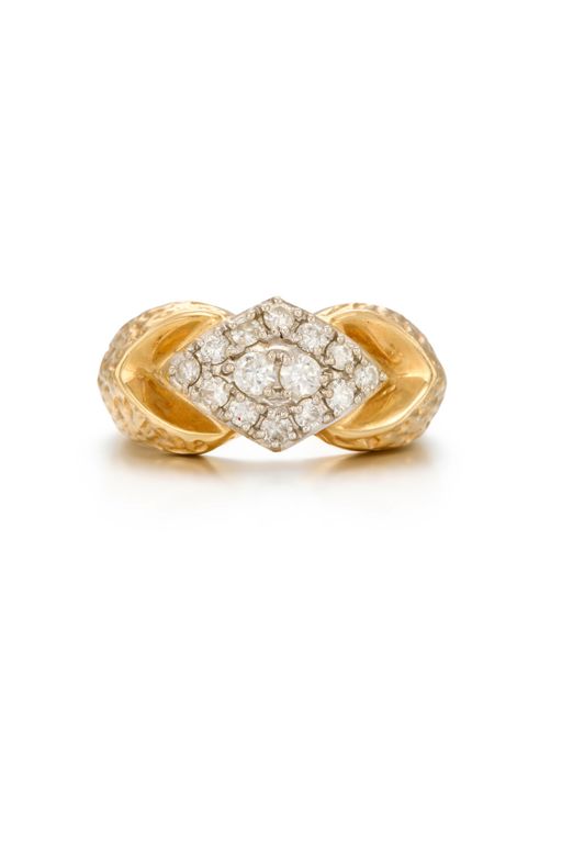 14k Gold Diamond Ring