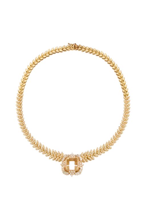 14k Gold Diamond Necklace