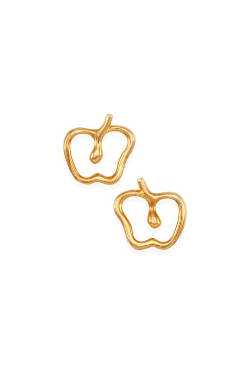 Pair of 18k Gold Earrings