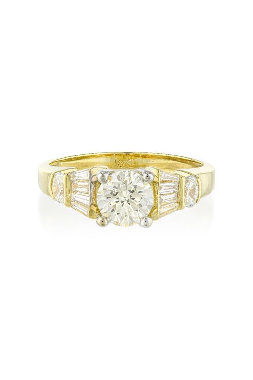 18k Gold Diamond Ring