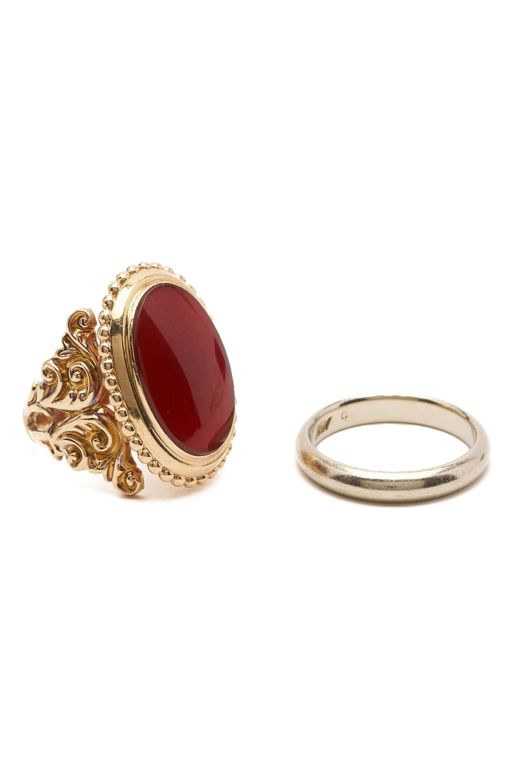 Two 14k Gold Rings