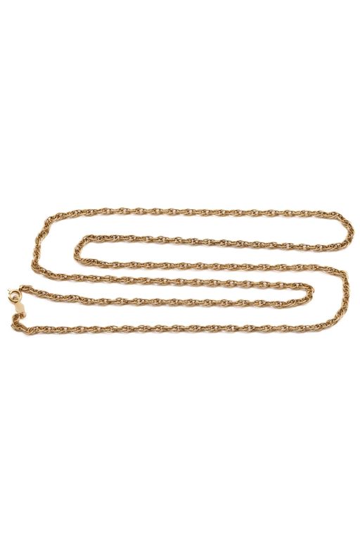 14k Yellow Gold Chain Necklace