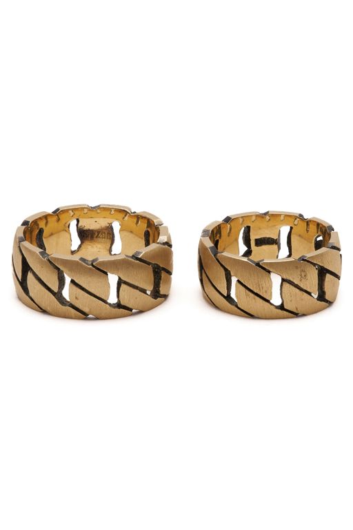 Two 14k Yellow Gold Wedding Rings
