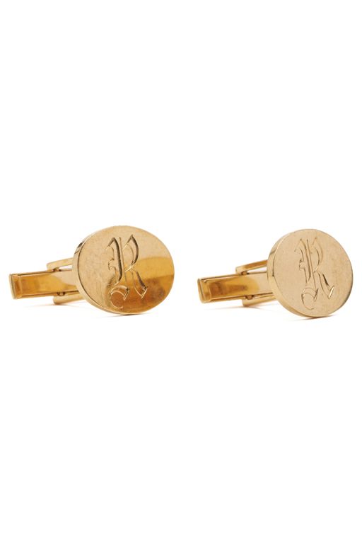14k Yellow Gold Cufflinks