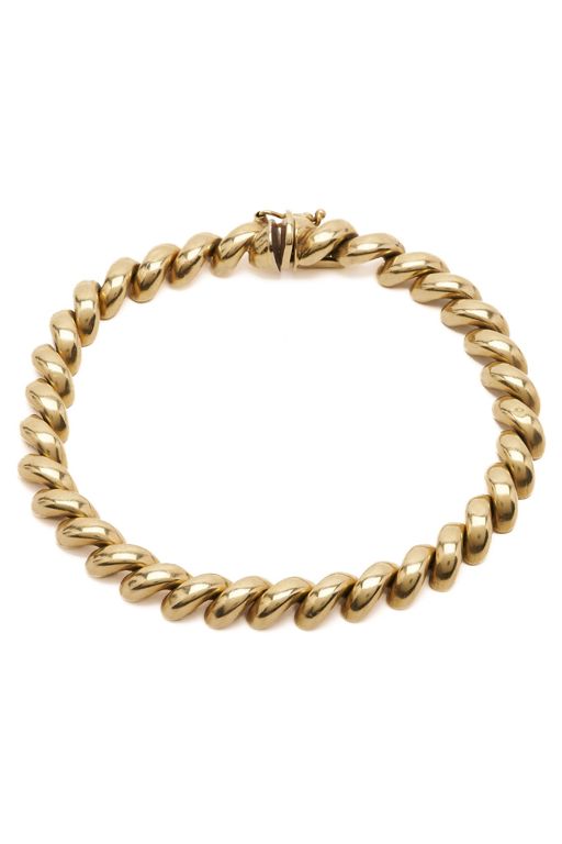 14k Yellow Gold Link Bracelet