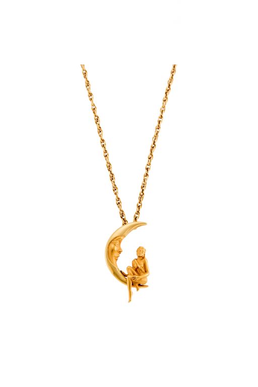 18k Gold Pendant Necklace