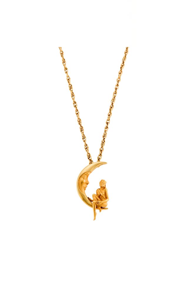 18k Gold Pendant Necklace