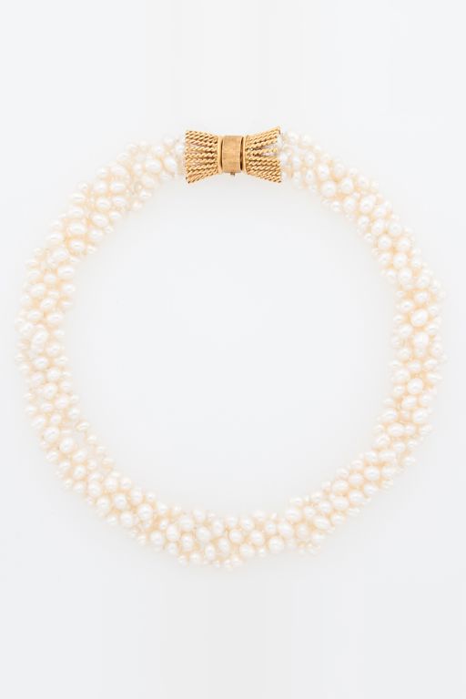 14k Gold Pearl Necklace