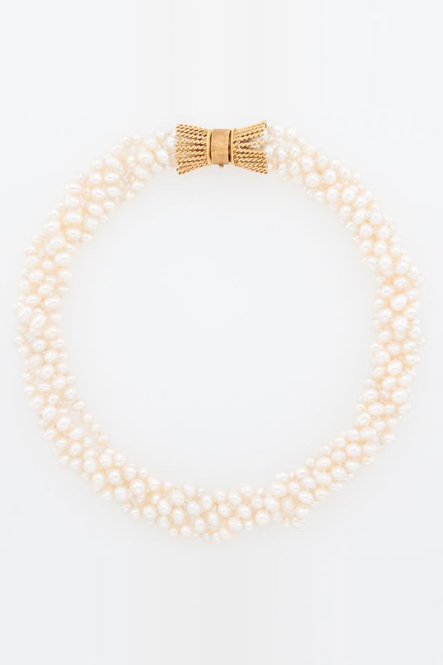 14k Gold Pearl Necklace