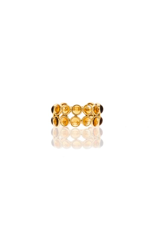18k Gold Citrine Ring