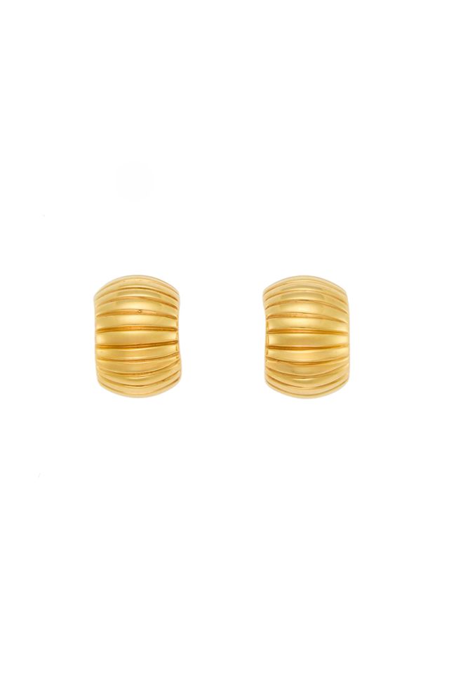 Pair of 18k Gold Earrings
