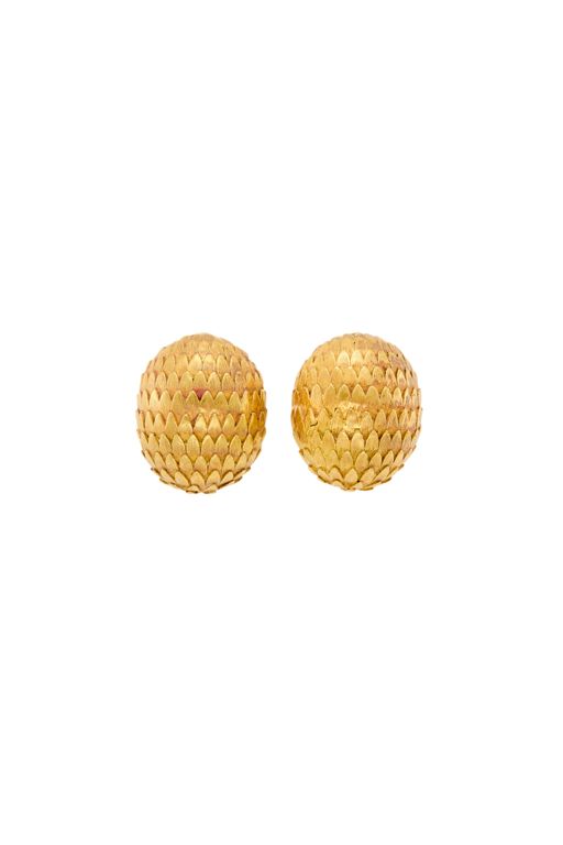 Pair of 18k Gold Earrings