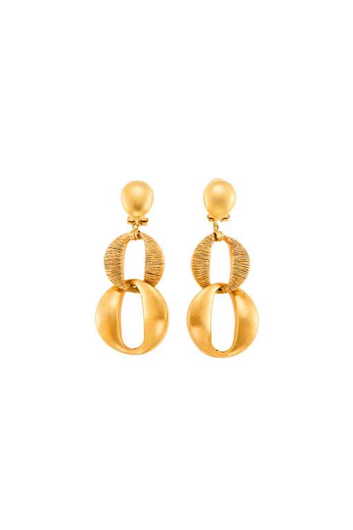 Pair of 18k Gold Earrings