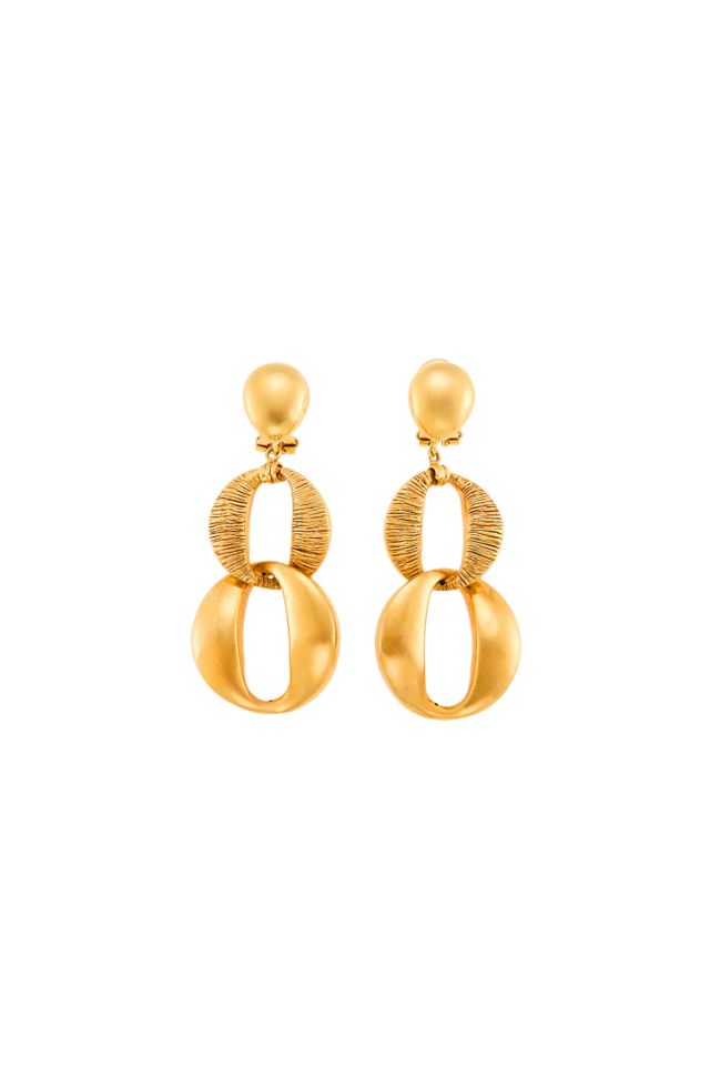 Pair of 18k Gold Earrings