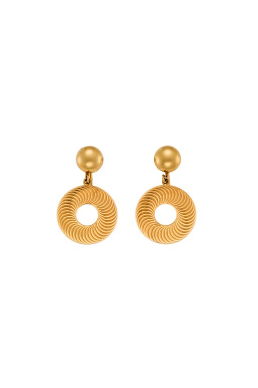 Pair of 14k Gold Earrings