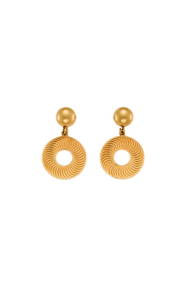 Pair of 14k Gold Earrings