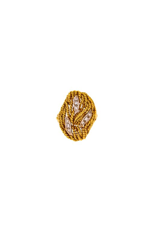 18k Gold Diamond Ring