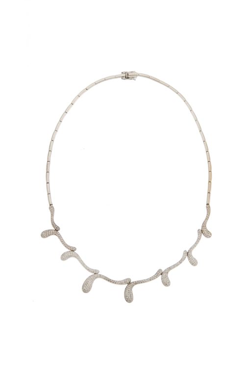 18k Gold Diamond Necklace