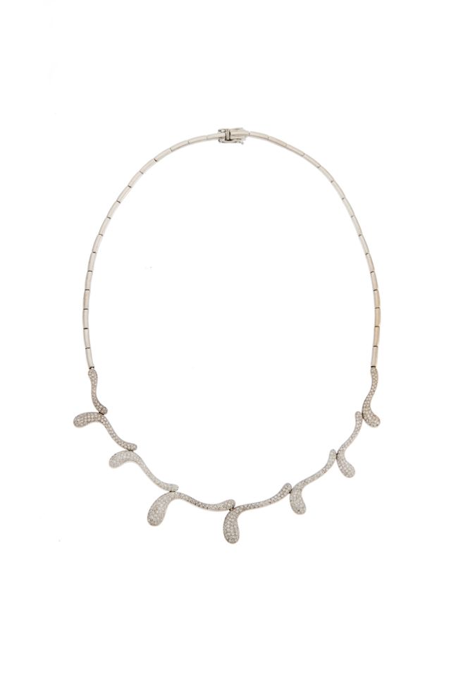 18k Gold Diamond Necklace