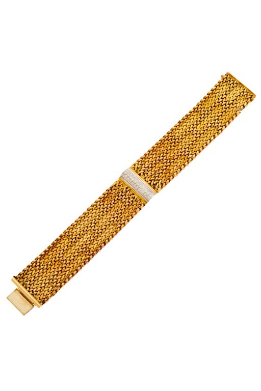 18k Gold Diamond Bracelet