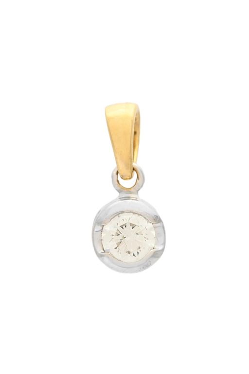 18k Gold Diamond Pendant
