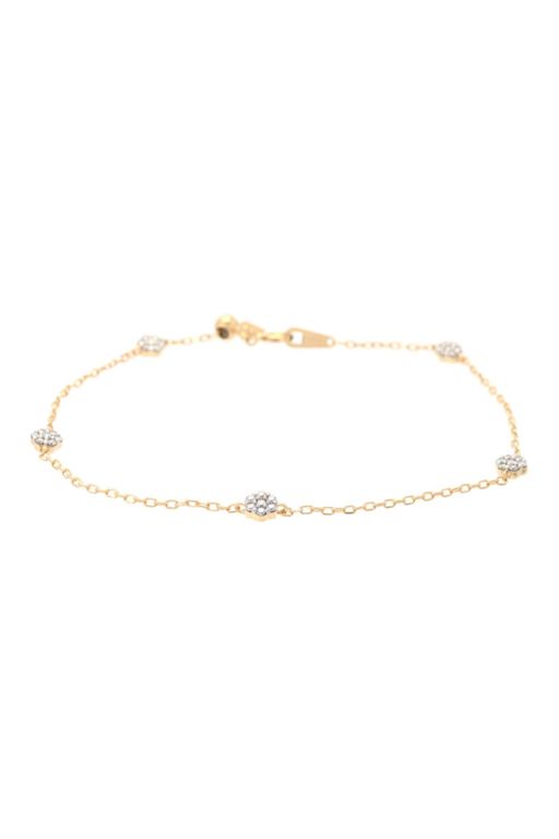 18k Gold Diamond Bracelet