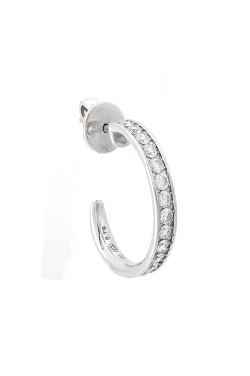 Single 18k Gold Diamond Earring