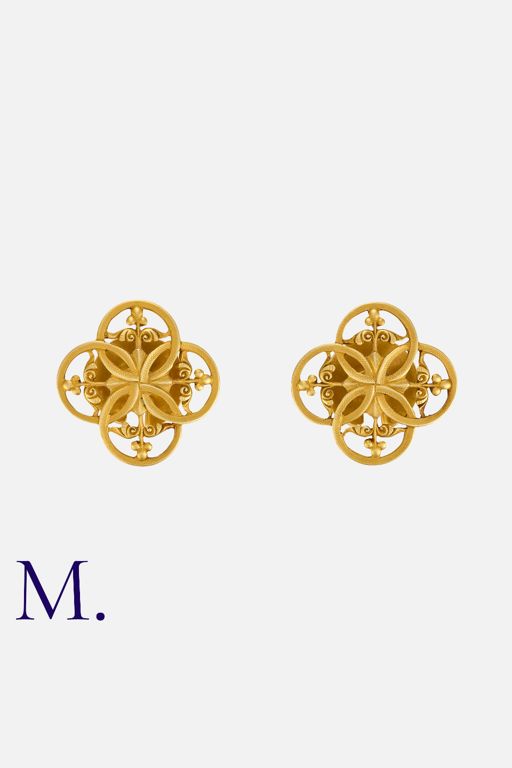 18k Yellow Gold Cufflinks