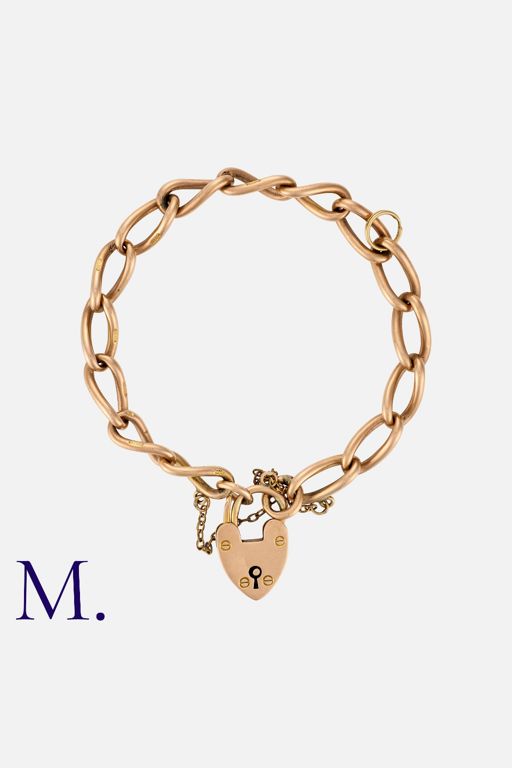 9k Rose Gold Chain Bracelet