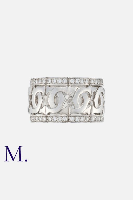 18k White Gold Diamond Ring