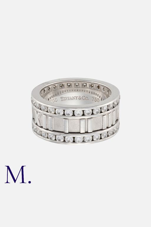 18k White Gold Diamond Ring