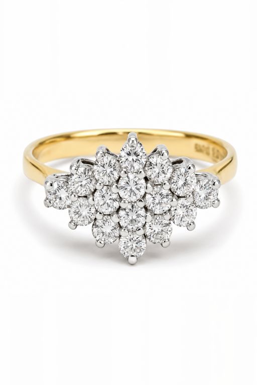 18k Gold Diamond Ring