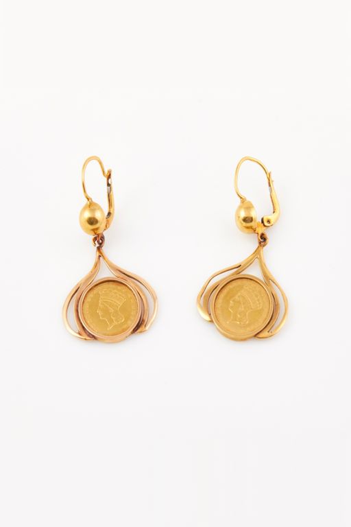 Pair of Gold Earrings