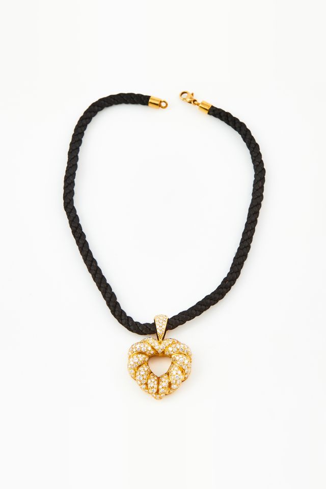 18k Gold Diamond Pendant Necklace