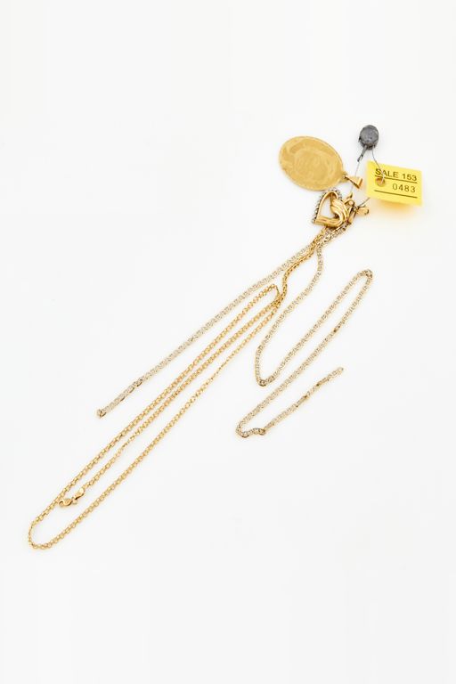 Gold Diamond Pendants and Chains