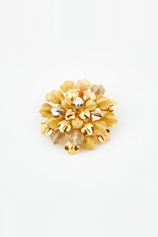 18k Gold Brooch