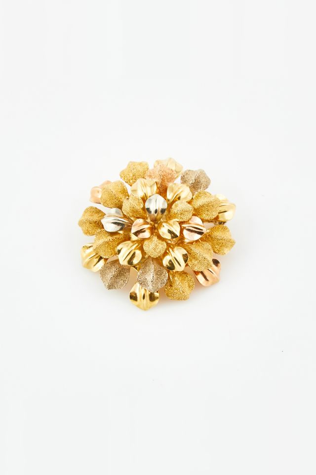 18k Gold Brooch