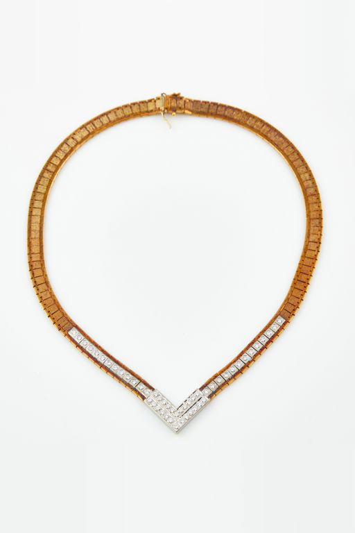 14k Gold Diamond Necklace
