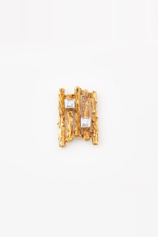 14k Gold Diamond Pendant
