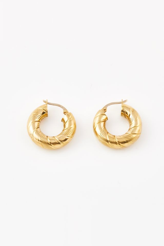 Pair of 18k Gold Earrings