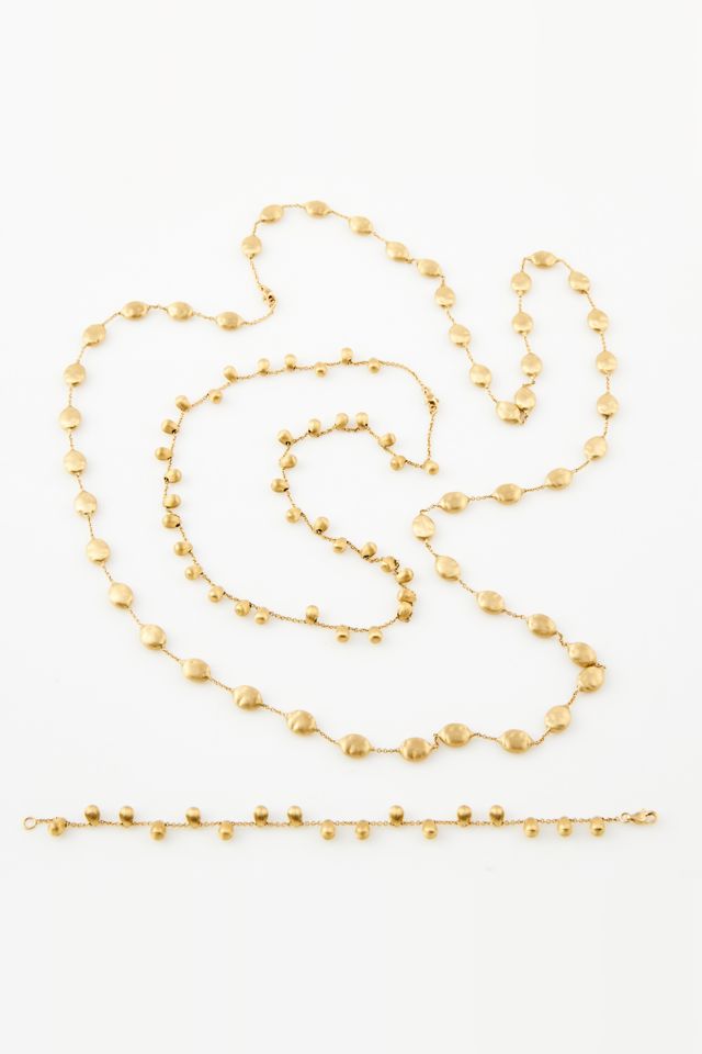 18k Gold Necklaces and Bracelet