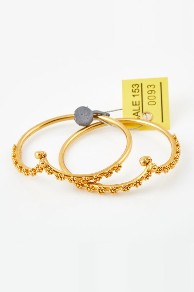 Two 22k Gold Bracelets
