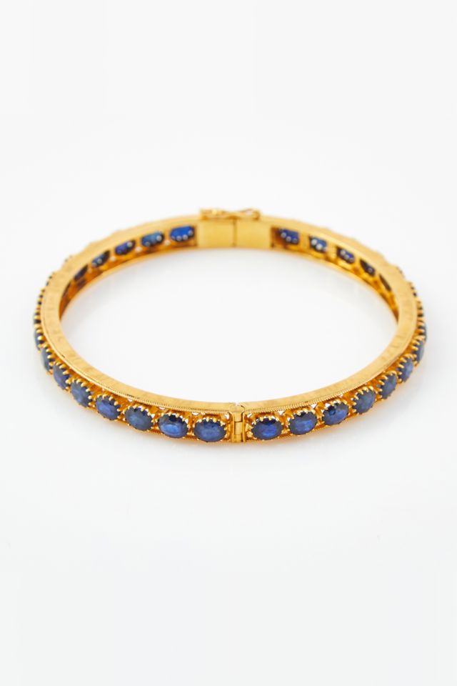 22k Gold Stone Bracelet