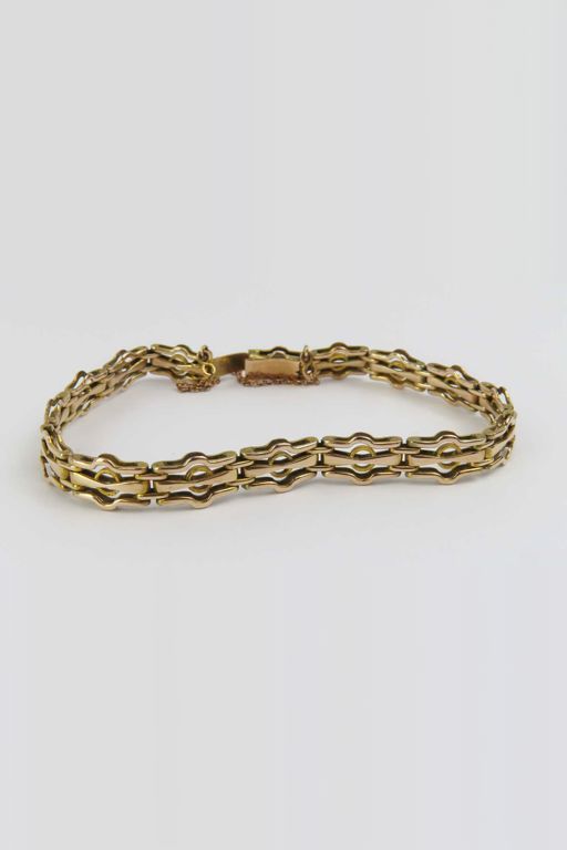 9k Yellow Gold Link Bracelet