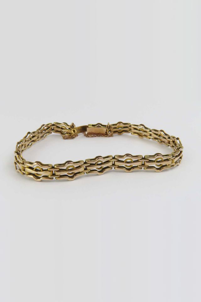 9k Yellow Gold Link Bracelet
