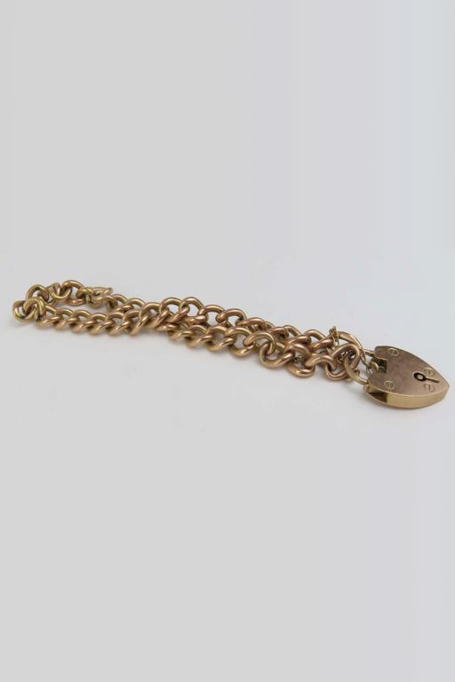 9k Rose Gold Chain Bracelet