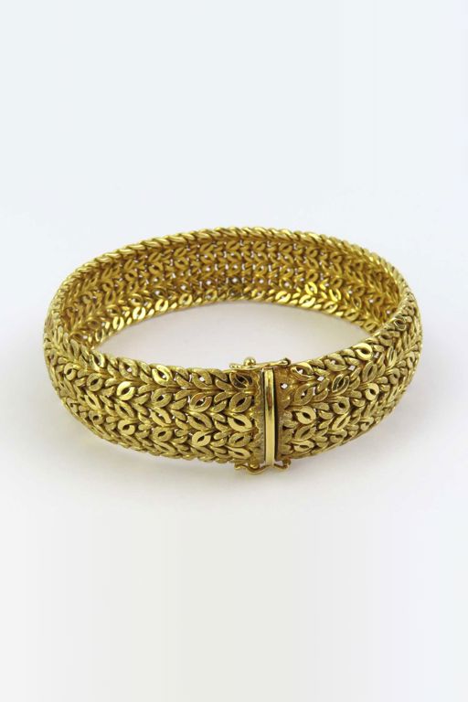 18k Yellow Gold Articulated Bracelet