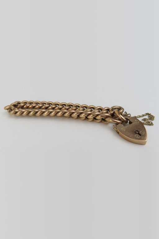 9k Rose Gold Chain Bracelet